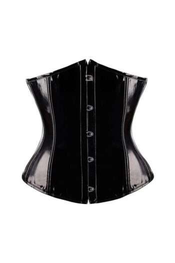 Black Hot PVC corsets womencorset.com womencorset.com