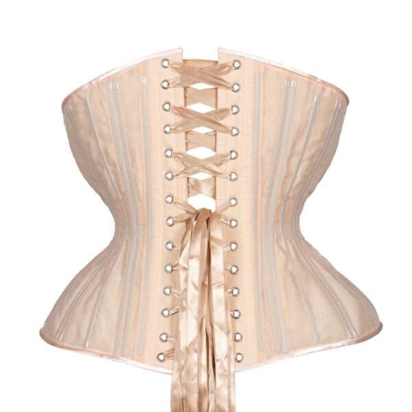 Underbust plus size curvy mesh Corset womencorset.com