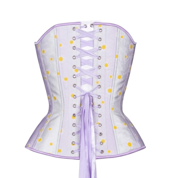 Satin bustier overbust corset womencorset.com