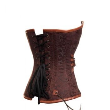 Leather Belt Steampunk Overbust Corset