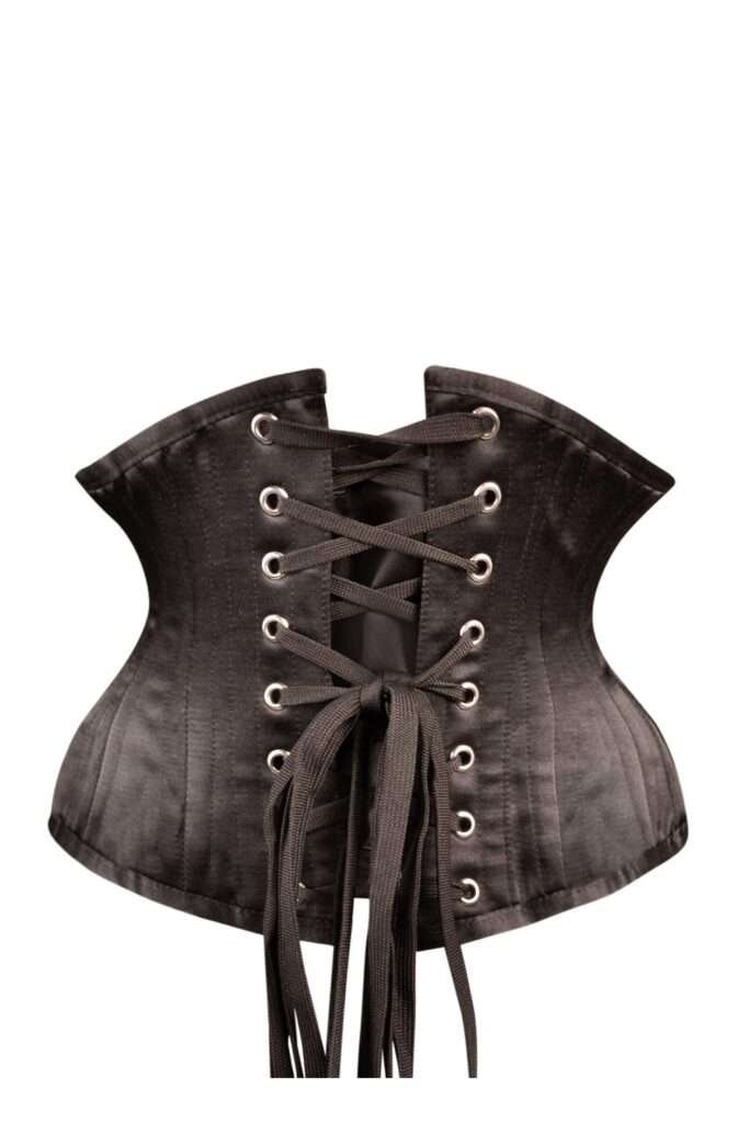 Underbust Corset Sexy Gothic Busiter Steel Boned Waist Ainer Short Torso Women