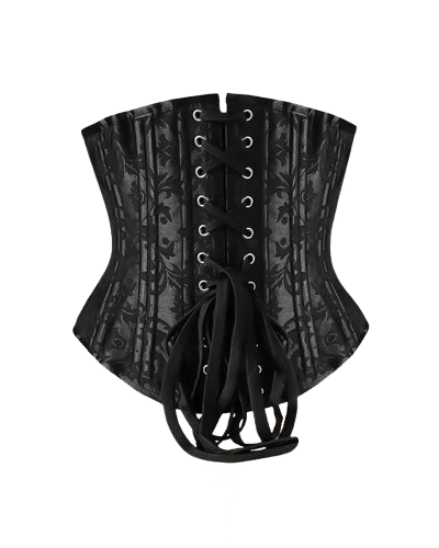 Half Bust Steel Boned Waist Trainer Corset womencorset.com