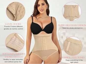 Waist Cincher Shapewear Tummy Control Panties with Body Shaper womencorset.com