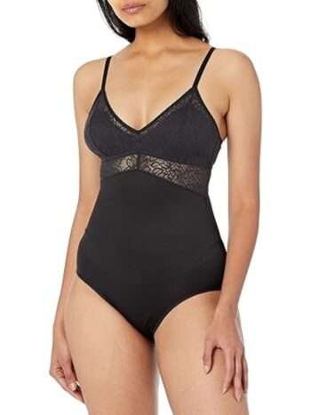 Waist Cincher Lace Bodysuit Shapewear womencorset.com
