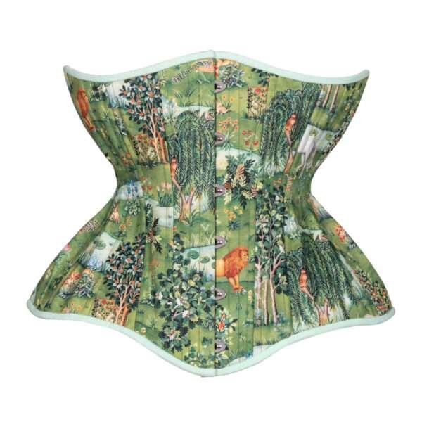 Underbust Plus Size Riverbank Cupped Corset Curvy Gemini womencorset.com