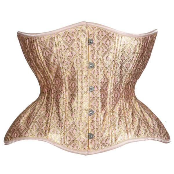 Underbust Plus Size Brocade Cupped Curvy Corset womencorset.com