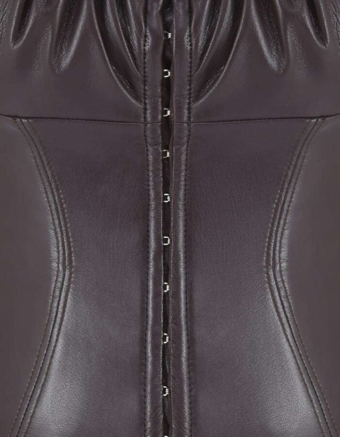 Coco faux leather corset top womencorset.com