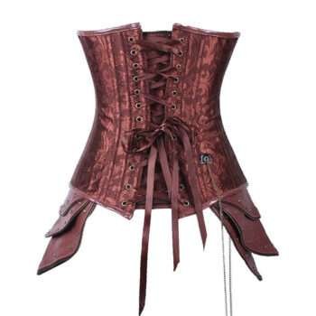 Medival Renaissance Open cup Steel Bone Gothic punk corset womencorset.com