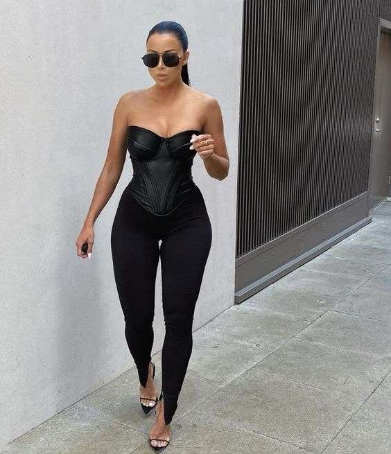 satin bustier womencorset.com