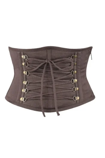 Half corset steampunk waist cincher belt womencorset.com