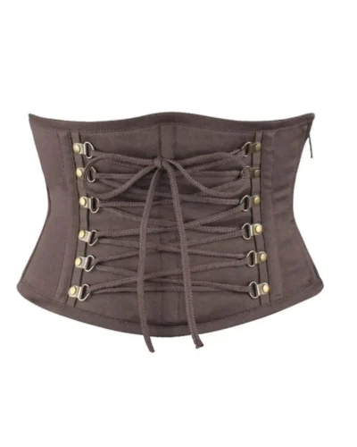 Half corset steampunk waist cincher belt womencorset.com