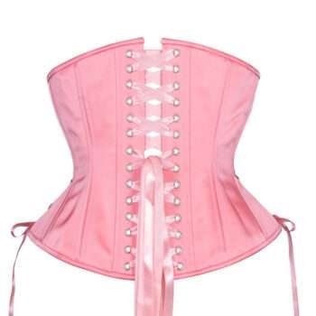 Underbust Plus Size Petal Pink Curvy , Hourglass Corset womencorset.com