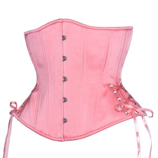 Underbust Plus Size Petal Pink Curvy , Hourglass Corset womencorset.com