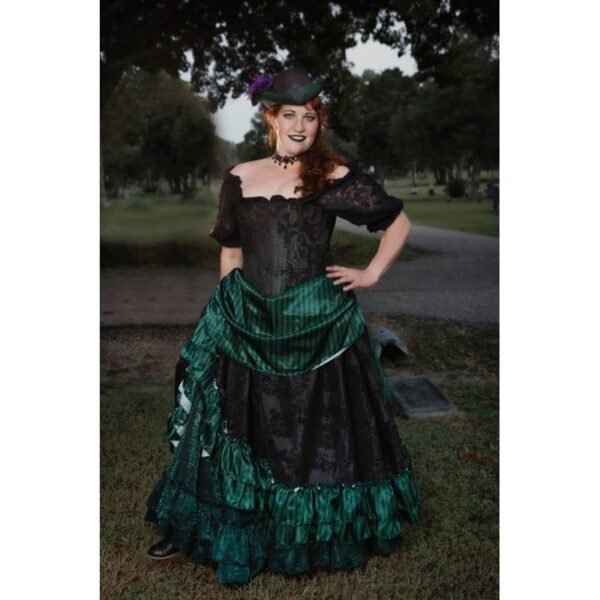 Halloween Black Witch Corset