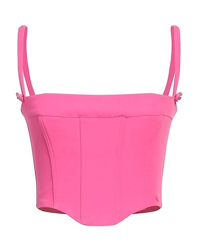Crepe pink bustier for women womencorset.com