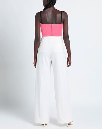 Pink overbust corset top bustier for women womencorset.com