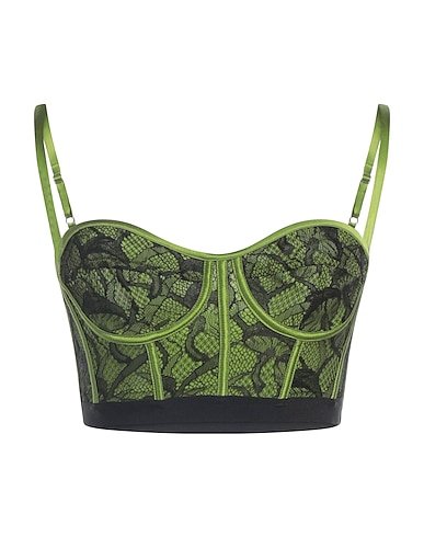 Olive green lace corset for women womencorset.com
