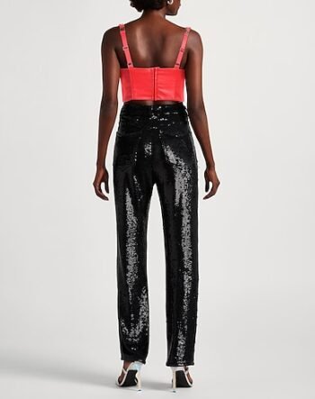 Red faux leather bustier for women womencorset.com