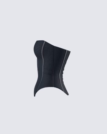 Mesh Overbust Corset Top For Women