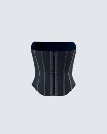 Mesh Overbust Corset Top For Women