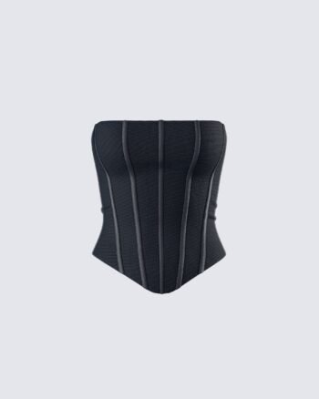 Mesh Overbust Corset Top For Women
