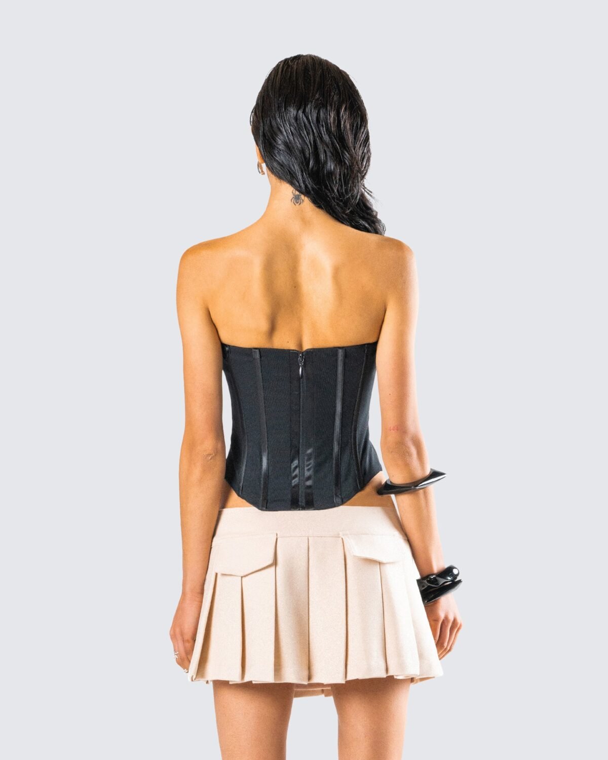 Mesh Overbust Corset Top For Women