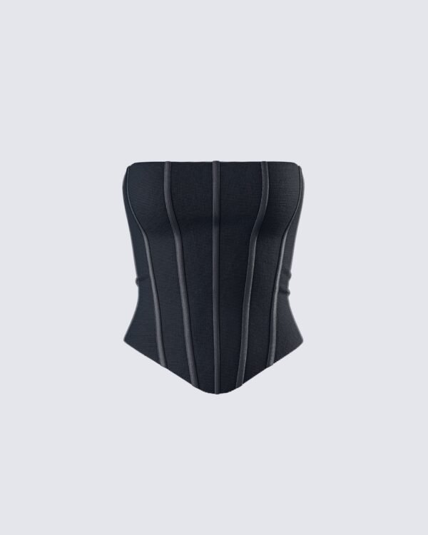 Mesh Overbust Corset Top For Women