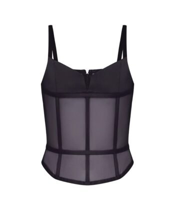 Strappy Mesh Summer Corset Top