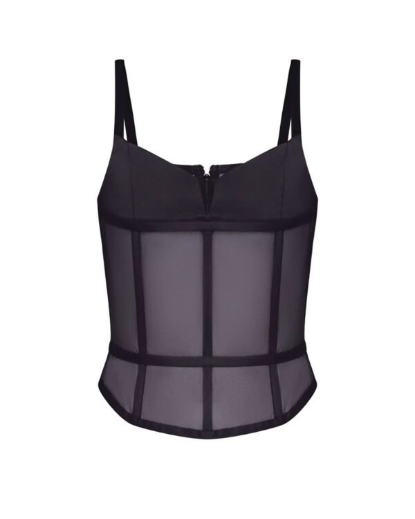 Strappy Mesh Summer Corset Top