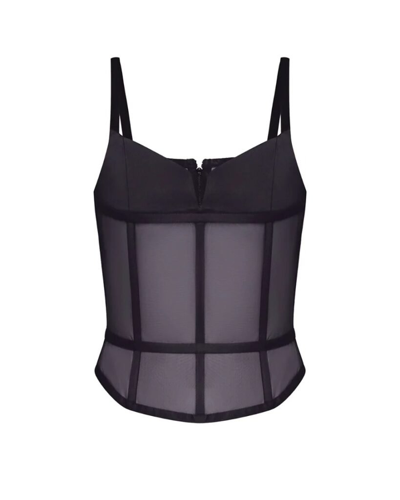 Strappy Mesh Summer Corset Top