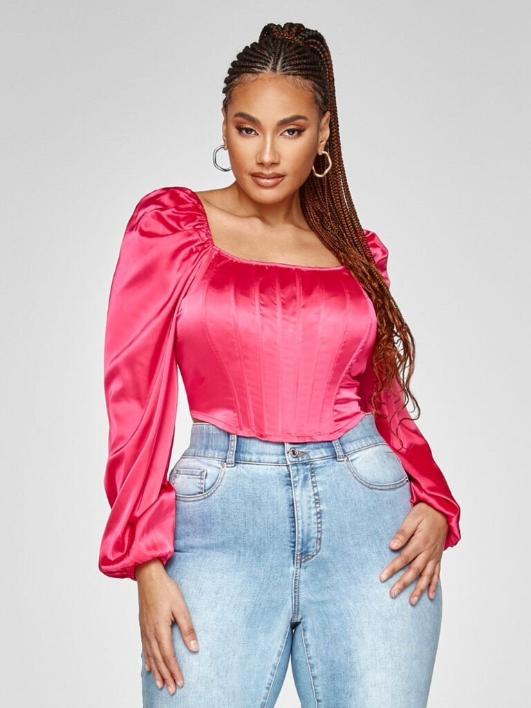Satin Bustier