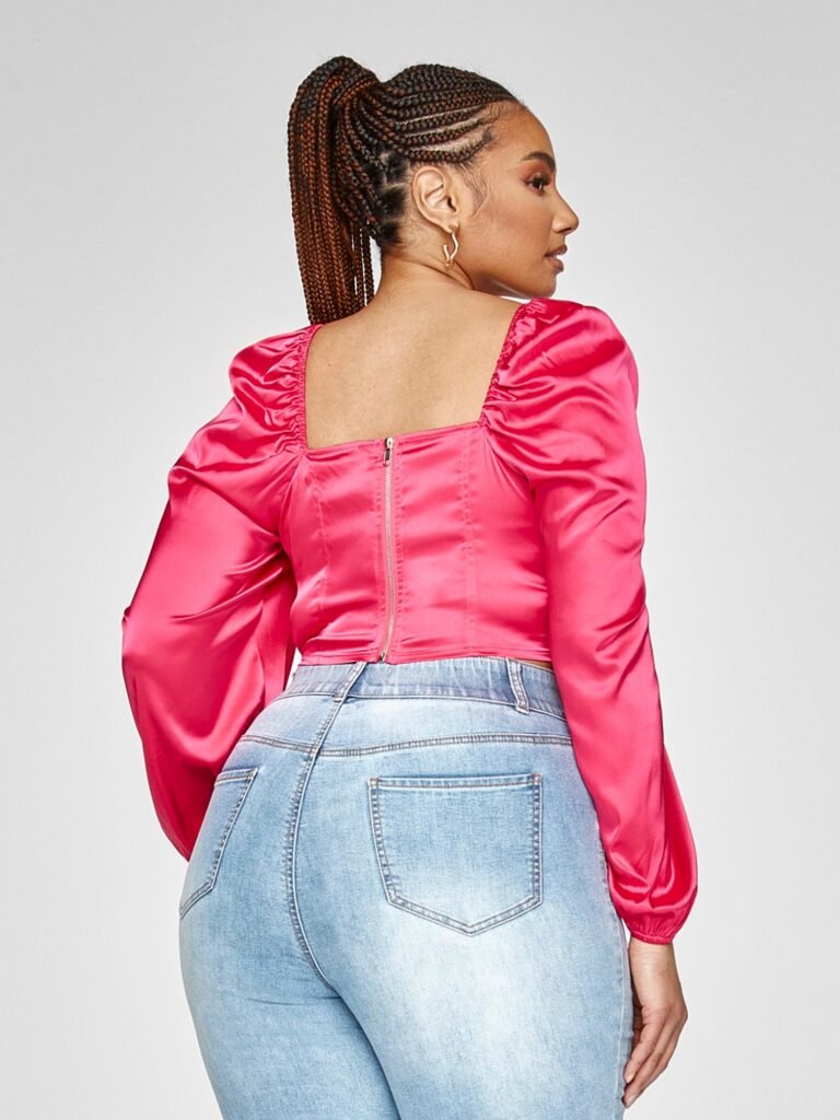 Satin Bustier