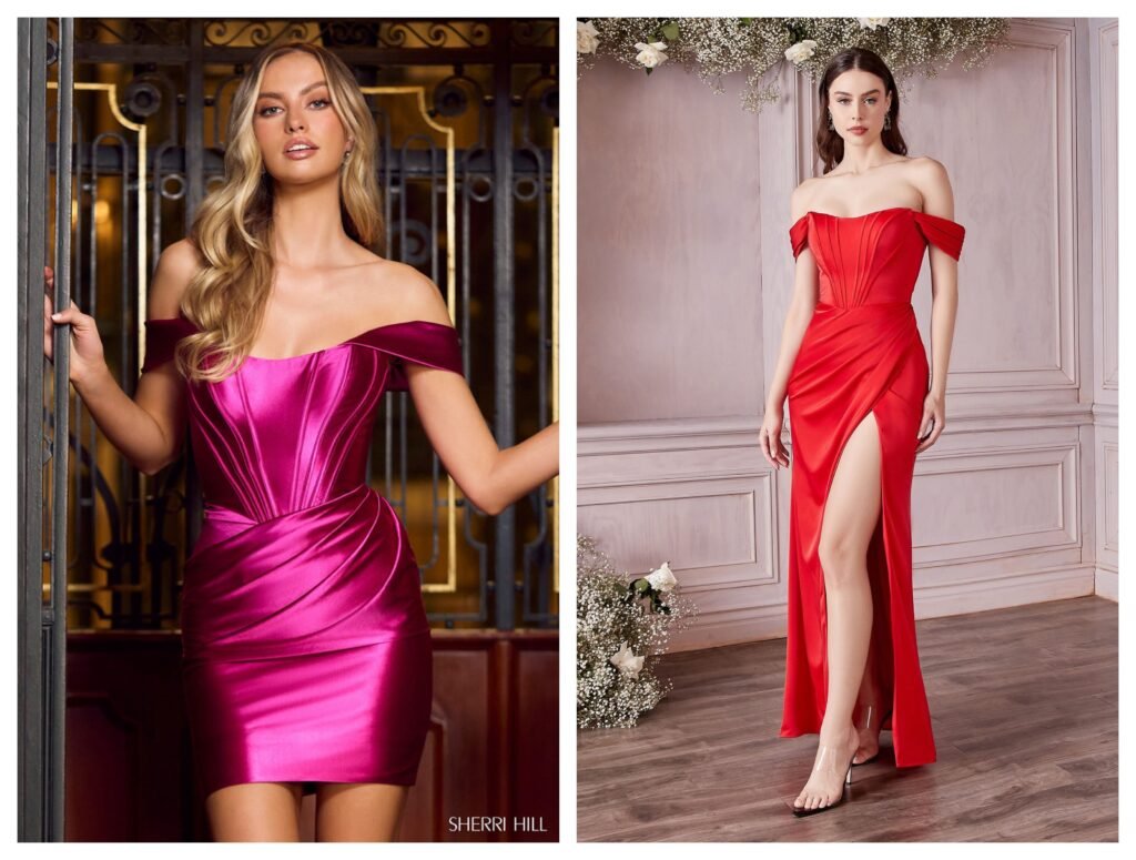 Satin Bustiers