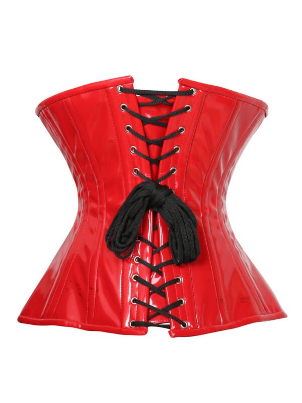 Christmas Corset For Curvy Women PVC Hourglass Corset