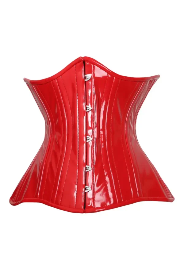 Christmas Corset For Curvy Women PVC Hourglass Corset