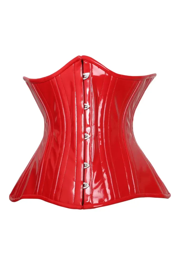 Christmas Corset For Curvy Women PVC Hourglass Corset