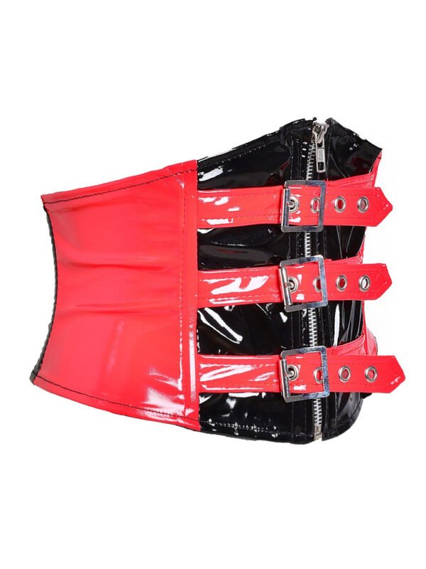 Gothic Underbust PVC Corset Belt For Christmas Costume