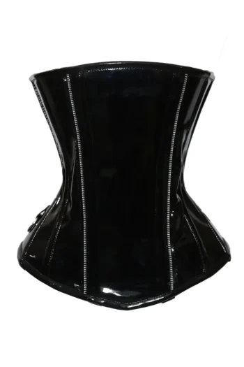 Heavy Duty 24 Double Steel Boned Underbust Waist PVC Corset