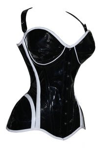Heavy Duty 26 Double Steel Boned PVC Body Shaping Corset
