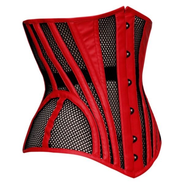 Heavy Duty Steel Boned Underbust Mesh Corset