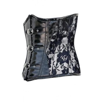 PVC Corset Underbust Vinyl Front