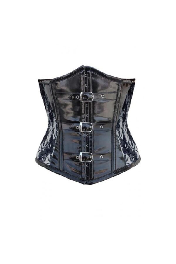 PVC Corset Underbust Vinyl Front