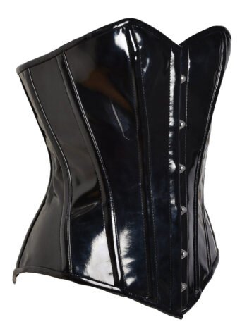 Plus Size PVC Overbust Corset