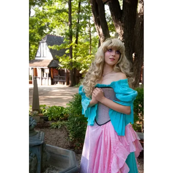 Brocade steel boned overbust Halloween corset witchy dress womencorset.com