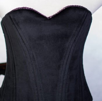 Black Cosplay Witch Curvy Corset For Halloween