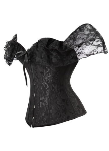 authentic steel boned corset, black steel boned corset, boned corset support, boned fashion corset, built-in bra corset, corset lingerie, corset outerwear, corset top styling, corset with bust support, full-coverage corset, genuine steel boned corset, gothic corset design, heavy-duty steel-boned corset, hips and curves corset, over the bust shapewear, overbust corset, plus-size corset options, real steel boned corset, steel boned corset, steel boned corset dress, steel boned corset for waist training, steel boned corset lingerie, steel boned corset plus size, steel boned corset top, steel boned overbust corset, steel boned overbust waist trainer, steel boned Victorian corset, strapless corset top, structured bodice, tight-lacing corset, Victorian hourglass corset, waist training