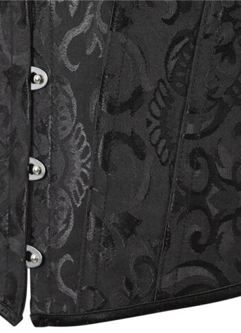 authentic steel boned corset, black steel boned corset, boned corset support, boned fashion corset, built-in bra corset, corset lingerie, corset outerwear, corset top styling, corset with bust support, full-coverage corset, genuine steel boned corset, gothic corset design, heavy-duty steel-boned corset, hips and curves corset, over the bust shapewear, overbust corset, plus-size corset options, real steel boned corset, steel boned corset, steel boned corset dress, steel boned corset for waist training, steel boned corset lingerie, steel boned corset plus size, steel boned corset top, steel boned overbust corset, steel boned overbust waist trainer, steel boned Victorian corset, strapless corset top, structured bodice, tight-lacing corset, Victorian hourglass corset, waist training