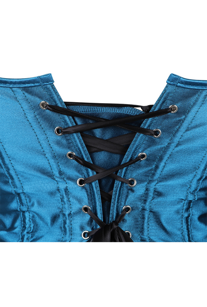 Curvy Steel Boned Waist Reduction Overbust Corset