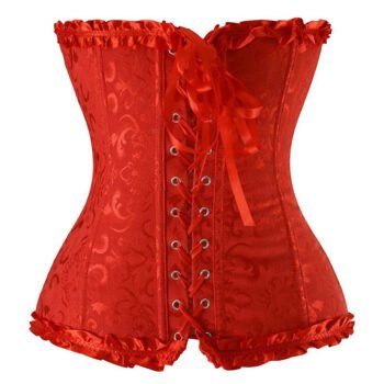 Fashion Bustier Steel Boned Festival Overbust Corset