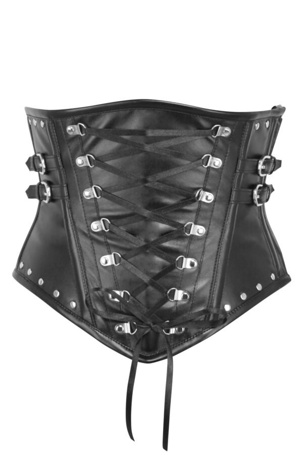 Gothic PVC Underbust Half Corset